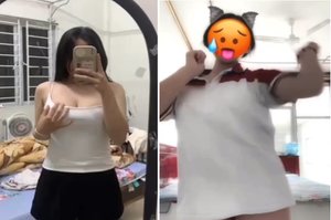 Clip nóng nữ sinh vú to nhún nhảy