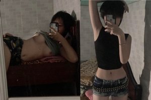 Nàng tóc ngắn thân thiết luôn tràn đầy cảm xúc