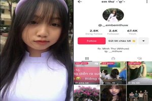 Nữ sinh Thư đình đám lộ clip nóng bỏng